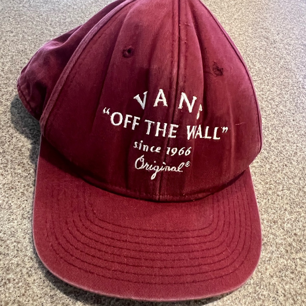 Vans Burgundy Hat